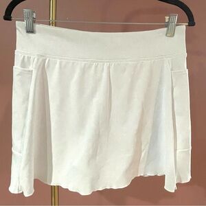 Yogalicious White Mini Skirt